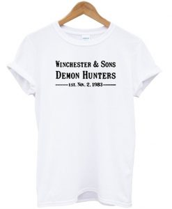 Winchester and sons demon hunters T-shirt