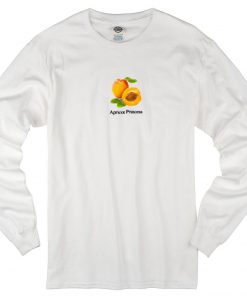 Apricot Princess Long Sleeve White T-shirt
