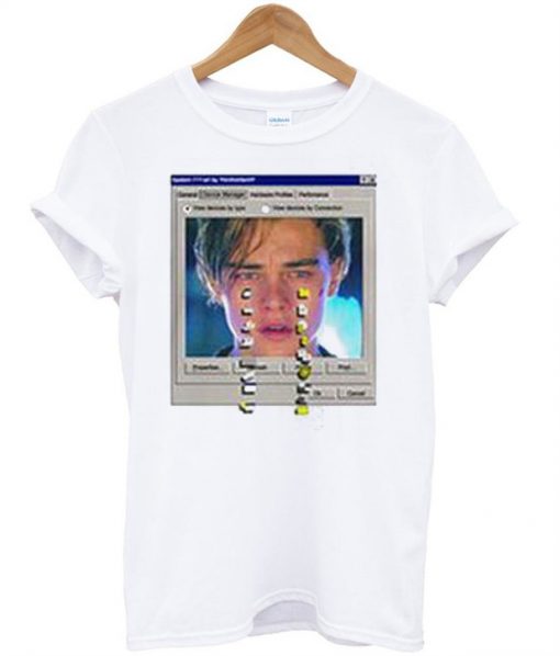 Crying Leonardo MS-DOS T-Shirt