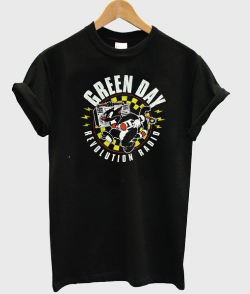 Green day revolution radio T-shirt