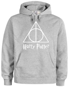 Harry Potter Deathly Hallows Symbol Grey Hoodie