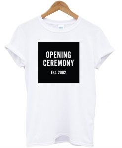 Opening ceremony est 2002 T-shirt