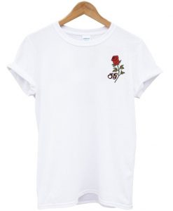 Selena gomez rose pocket T-shirt