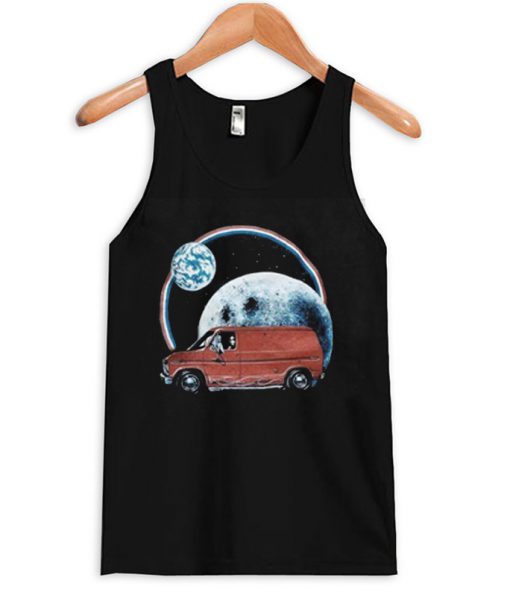 Car Moon Tank top