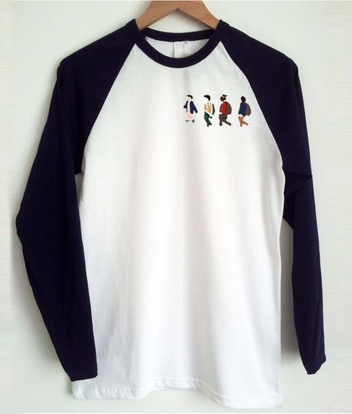 Eleven Mike Dustin Lucas Stranger Things Raglan T-shirt