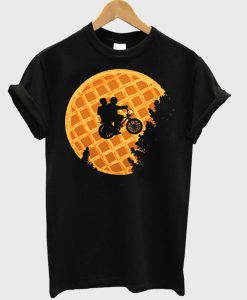 Eleven and Mike bycycle Stranger Things T-shirt