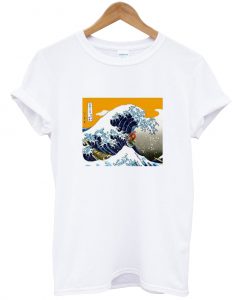 Great Wave off Kanagawa Parody T Shirt