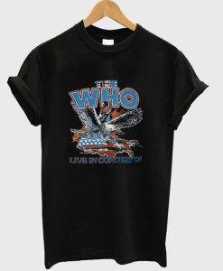 The Who 1982 Farewell Concert Tour T-Shirt