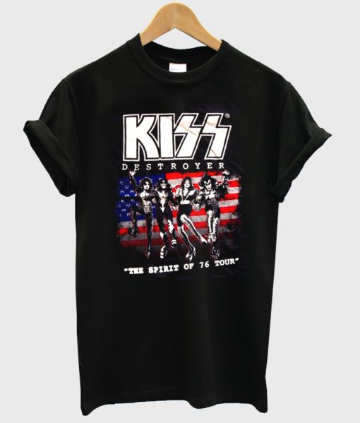 kiss destroyer T-shirt