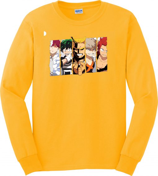 Boku No Hero Long Sleeve T-shirt