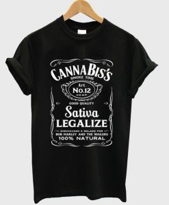 Cannabiss smoke time T-shirt