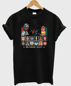 Cheap Custom Rick And Morty Multiverse Select T-Shirt