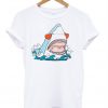 Jaws Falling in Love T-shirt