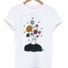 Minimalist Popping Planets T-Shirt