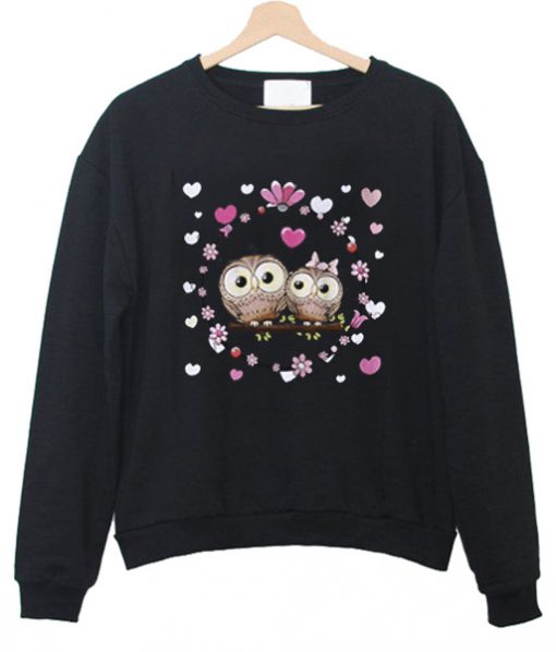 Owl Couple Love Sweatshirt