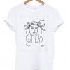 Picasso Woman (Francoise Gilot) Sketch T-shirt