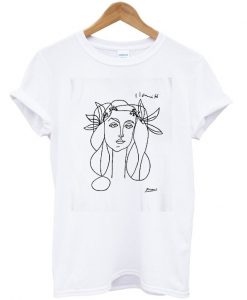 Picasso Woman (Francoise Gilot) Sketch T-shirt