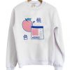 Japanese Milk & Peach Sweatshirt