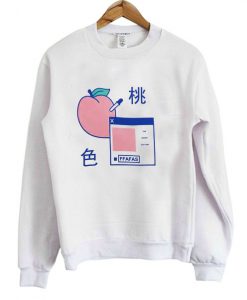 Japanese Milk & Peach Sweatshirt