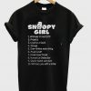 About 10 Snopy Girl T-Shirt