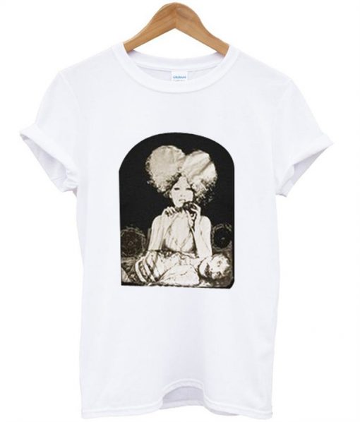 Afro Curly Hair Girl Eating Dead Zombie T-Shirt