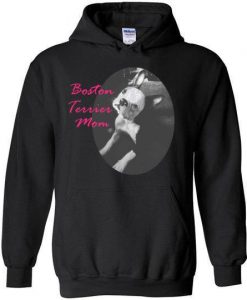 Boston Terrier mom hoodie