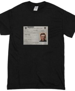 Conor McGregor Mugshot T-Shirt