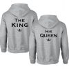 Couple The King His Queen Hoodie