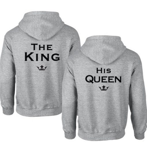 Couple The King His Queen Hoodie