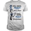 Dr Seuss I Will Drink Busch Light T-Shirt