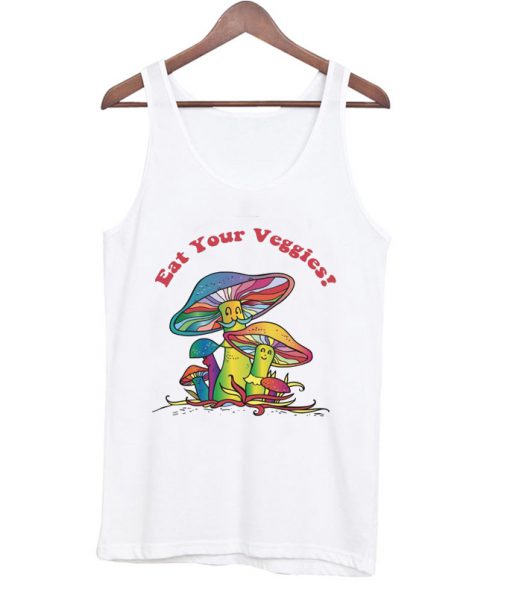 Eat Your Veggies Mushroom Tank top