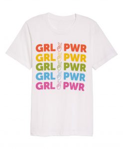 Girl Power Rainbow T-Shirt