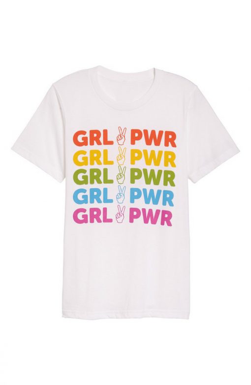 Girl Power Rainbow T-Shirt