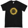 Peace Hippie inside Sunflower T-Shirt