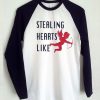 Stealing Hearts Like Raglan T-shirt