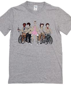 Stranger Things Name Bicycle T-shirt