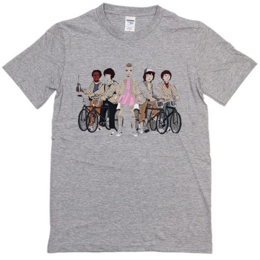 Stranger Things Name Bicycle T-shirt
