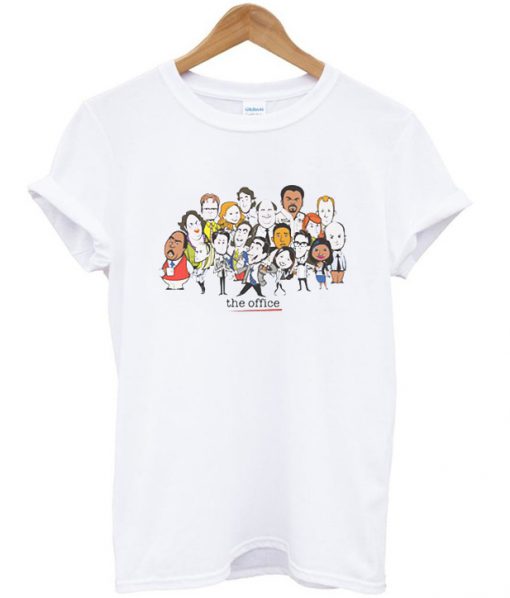 The Office Cartoons Character T-Shirt