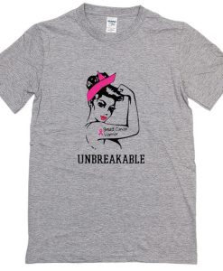 Unbreakable Breast Cancer Warrior T-Shirt