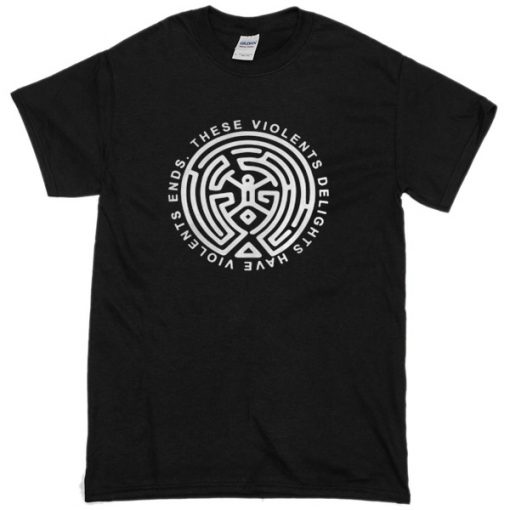 Westworld Maze Manga T-Shirt