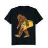 Bigfoot Carrying Taco T-Shirt