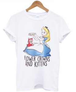 Flower Crowns And Kittens T-Shirt