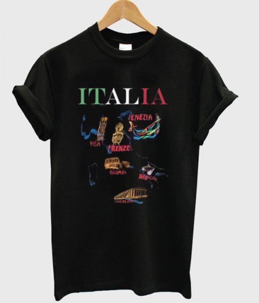 Italia Tour Place T-Shirt