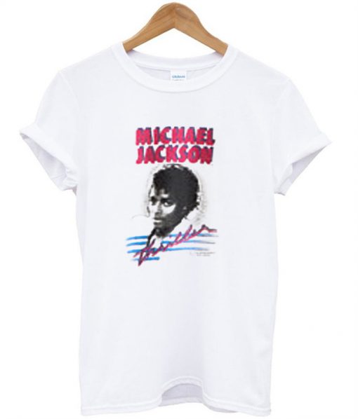 Michael Jackson Thriller 1983 white T-Shirt