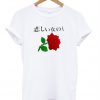 Red Rose Japannesse T-Shirt