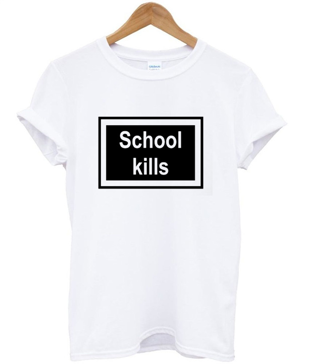 School Kills Rihanna Statement T-Shirt