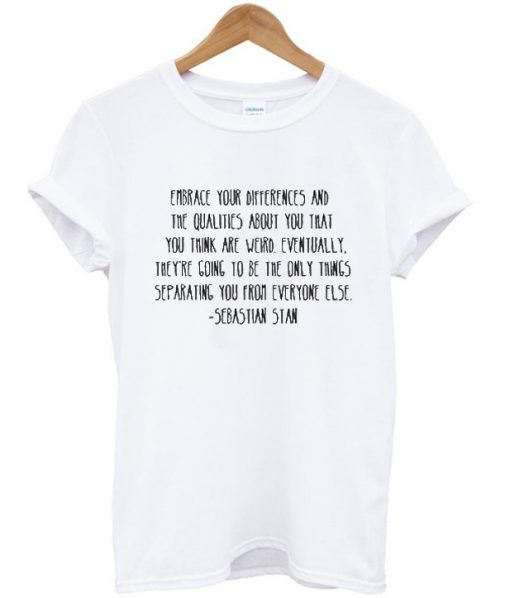 Sebastian Stan Quotes T-Shirt