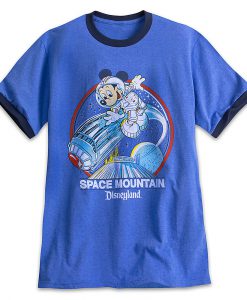 Space Mountain Mickey Mouse T-Shirt