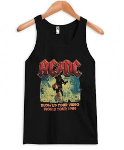 AC DC World Tour 1988 Tank top