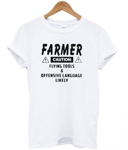 Farmer Caution T-Shirt